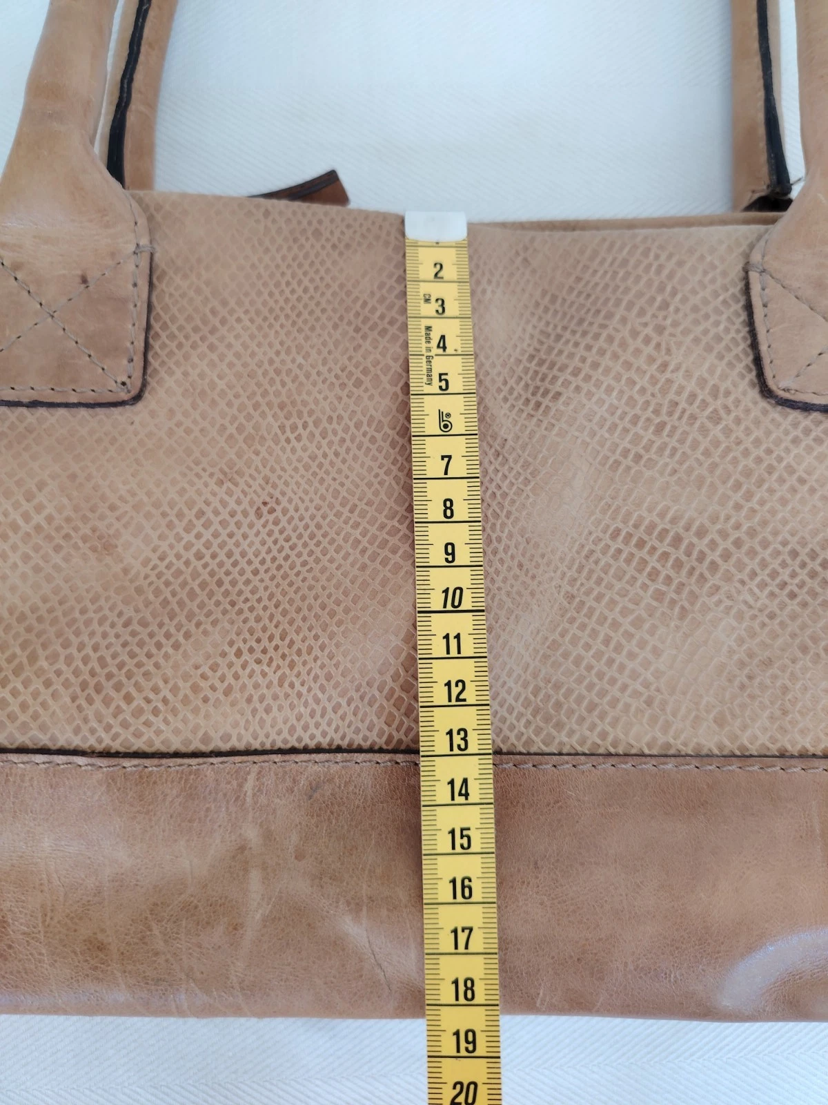 Manfield Damenhandtasche im Vintage Stil