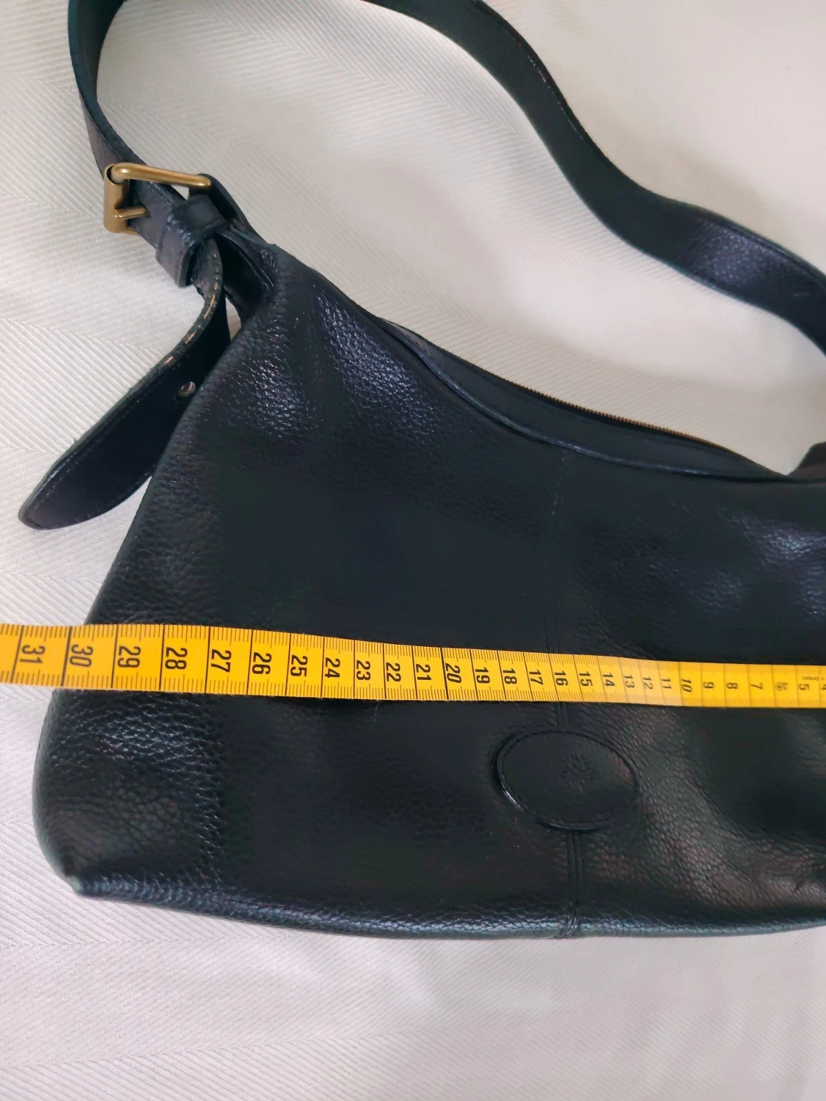 Mulberry Tasche mit Reißverschluss und Ledergriff