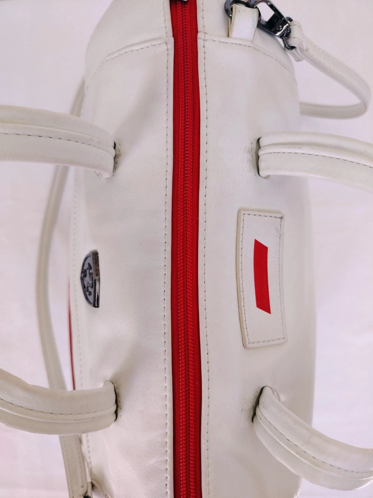 Weiße PUMA Vintage Handtasche aus Polyurethan
