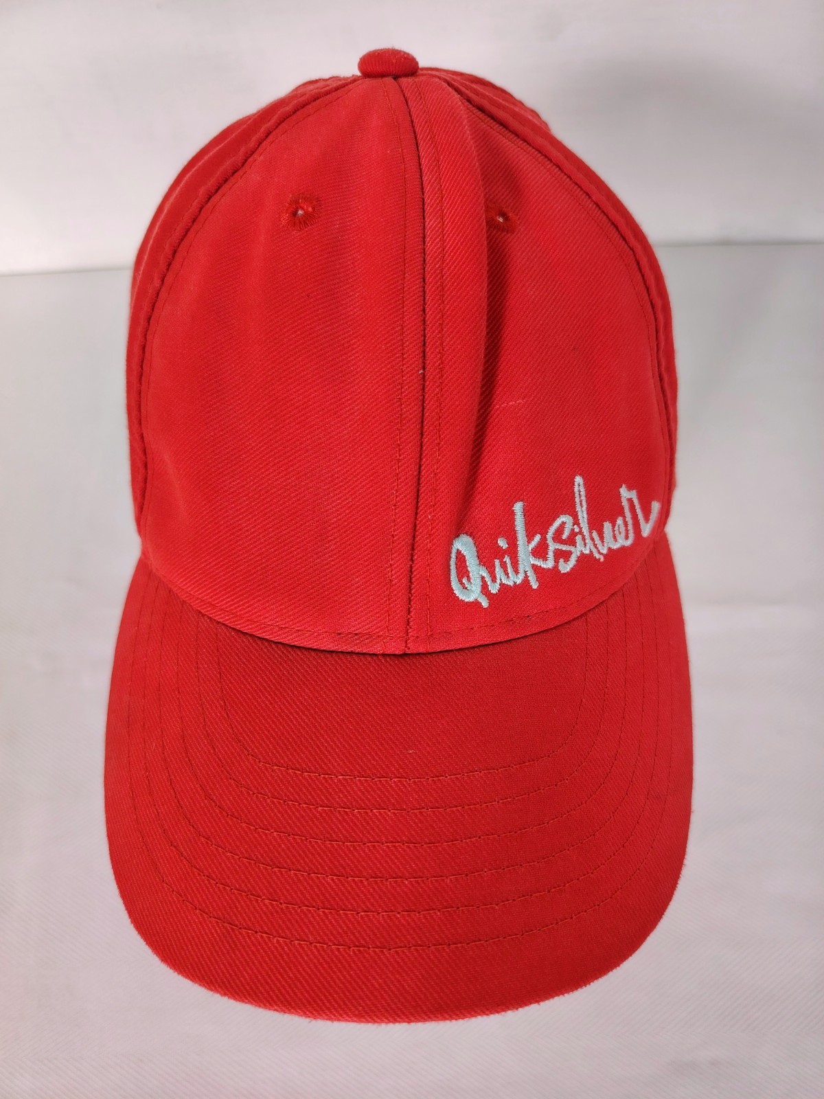Quiksilver Vintage Baseballkappe in Rot aus Baumwolle