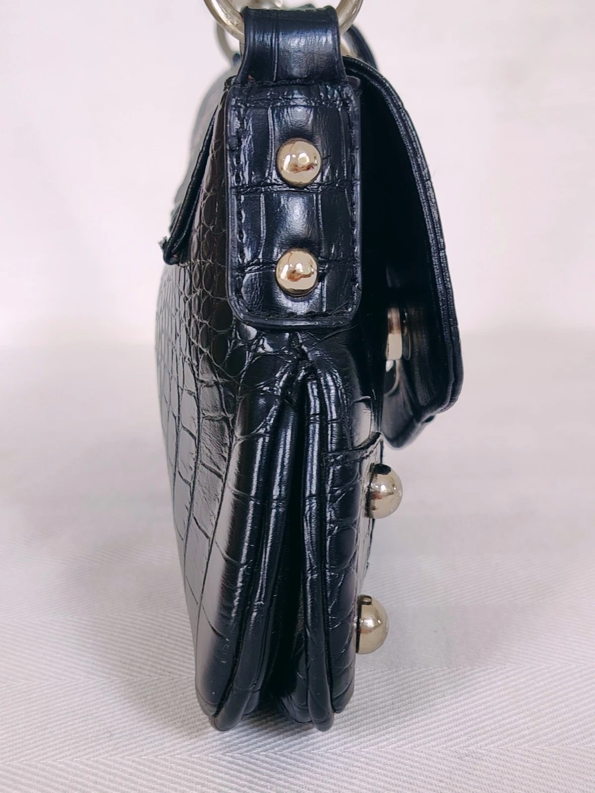 Y2K Tasche mit schwarzem Polyesterfutter